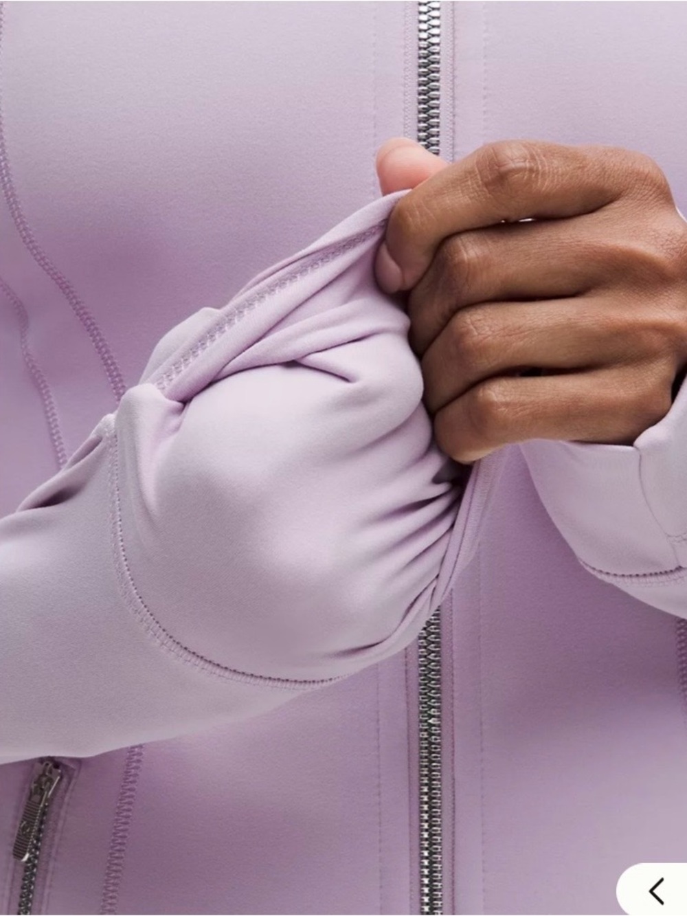 Lululemon- Define Jacket .Nulu. Color. Lilac Play/Mirror Silver/Mirror Silver - Picture 7 of 12